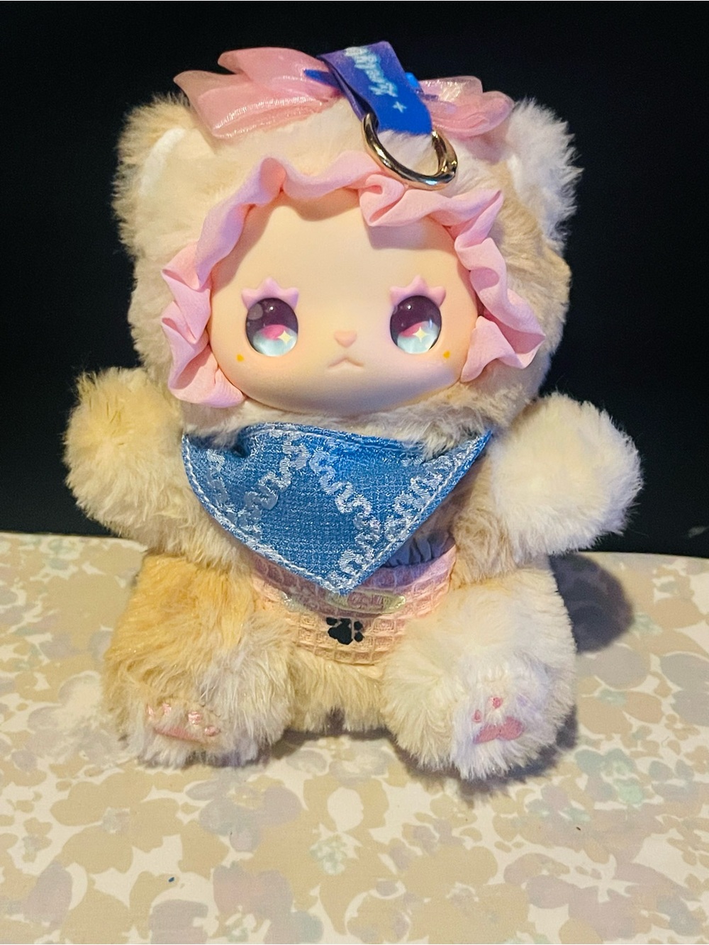 LOVELY EMMA Pocket Zoo Series “Cheese Cat” Blind Box Figure with ID Card